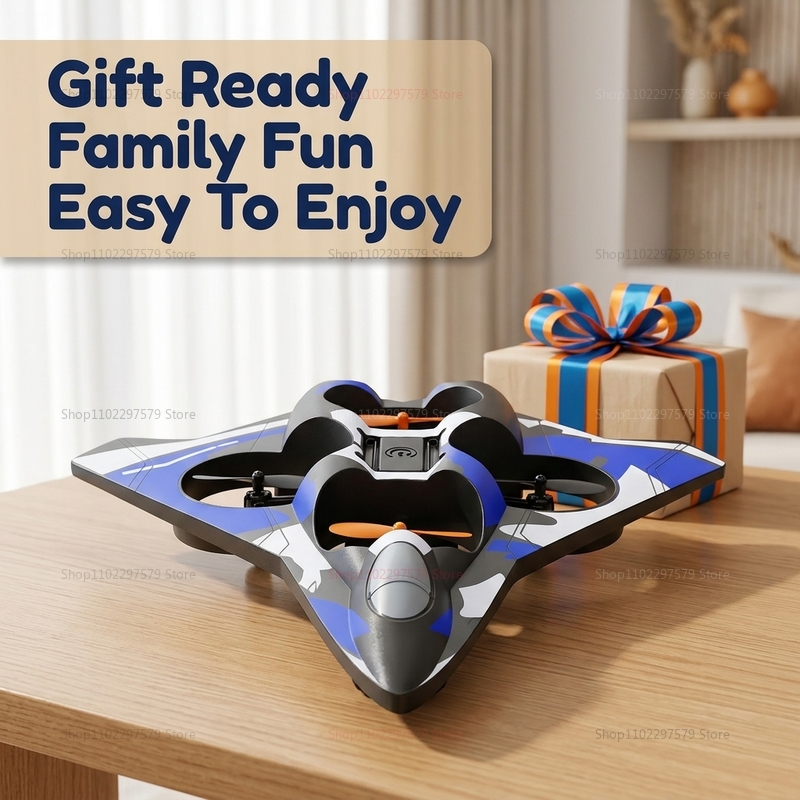 Foam Aircraft Stunt Helicopter - Drone Led Light บทวิจารณ์และราคา