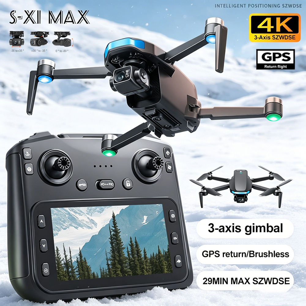 New S-X1 MAX Drone GPS 8K Prof - Drone Gps Mount บทวิจารณ์และราคา