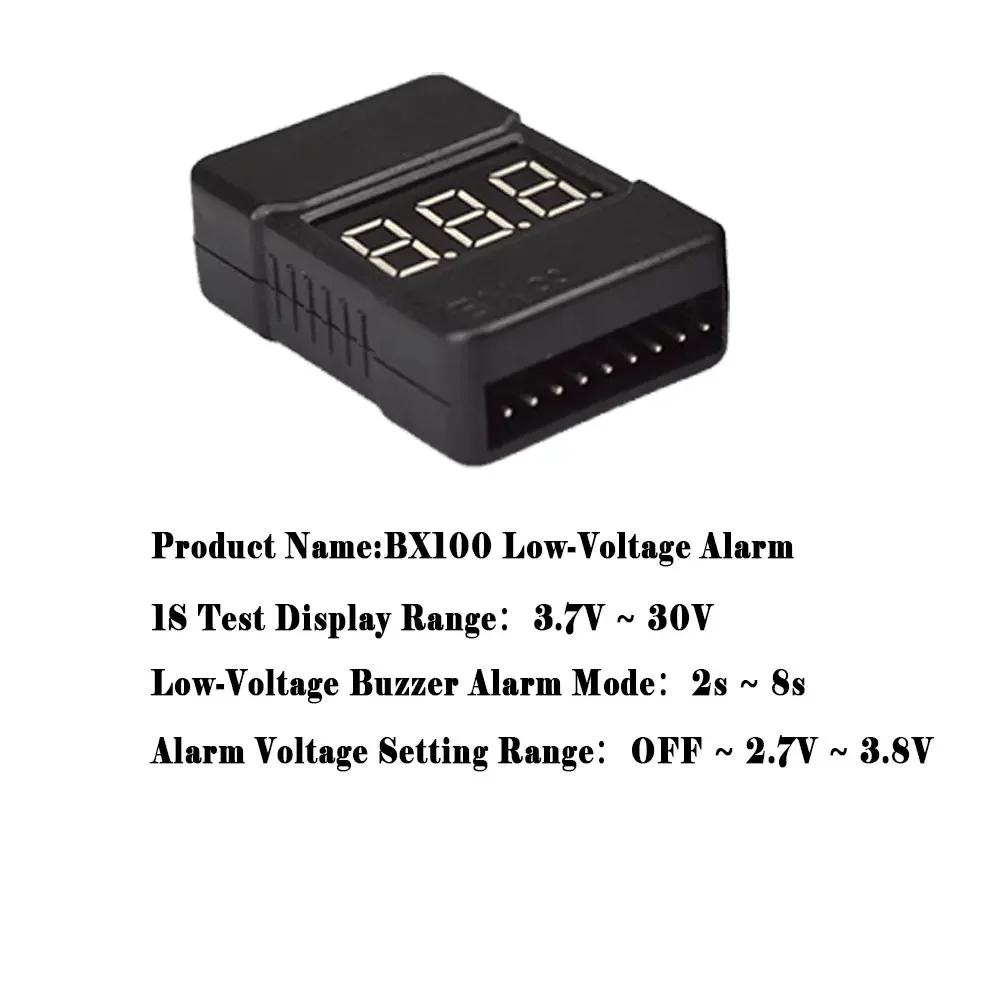 BX100 1-8S Lipo Battery Voltag - Drone Buzzer บทวิจารณ์และราคา