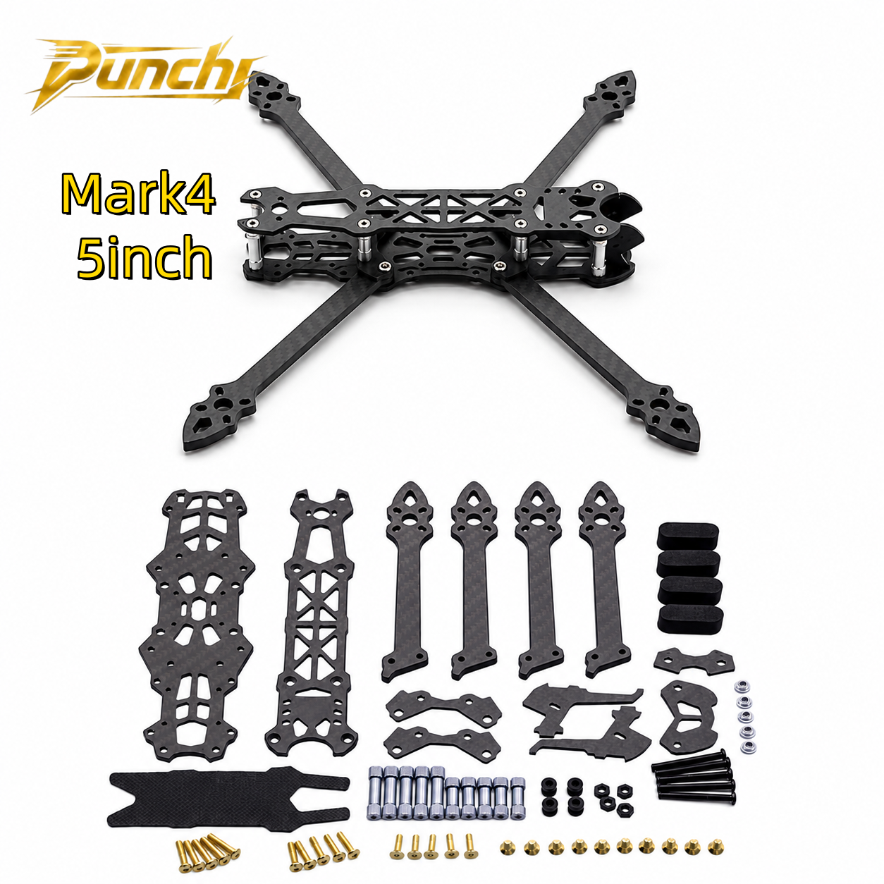 Mark4 5inch FPV Carbon Fiber F - Drone Arm บทวิจารณ์และราคา
