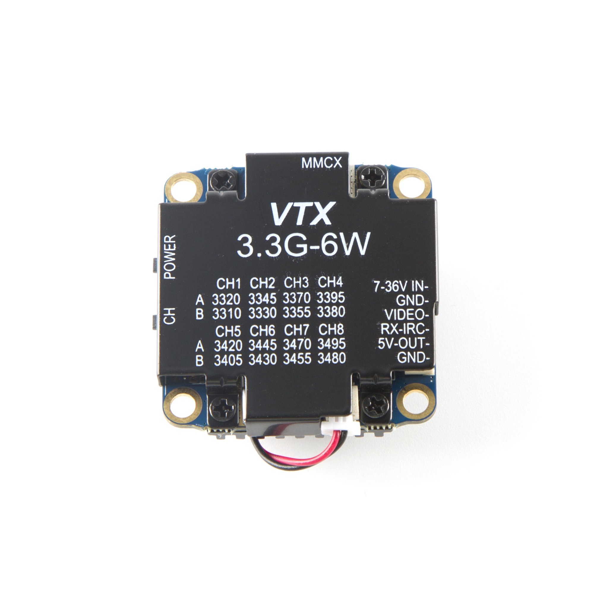 FPV Video Transmitter 3.3G 6W  - Drone Transmitter บทวิจารณ์และราคา