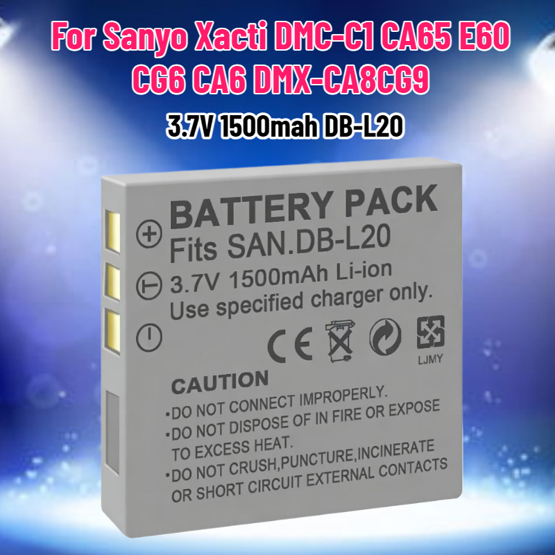 3.7V 1500mah DB-L20 Battery fo - Drone Camera บทวิจารณ์และราคา