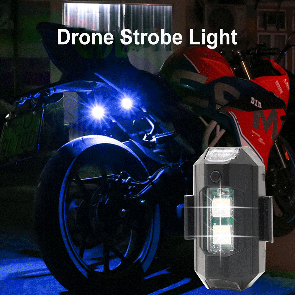 Motorcycle LED RGB Warning Lig - Drone Led Light บทวิจารณ์และราคา
