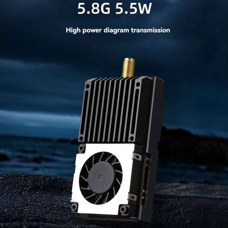 5.8G 5.5W VTX 64CH High Power  - Drone Transmitter บทวิจารณ์และราคา