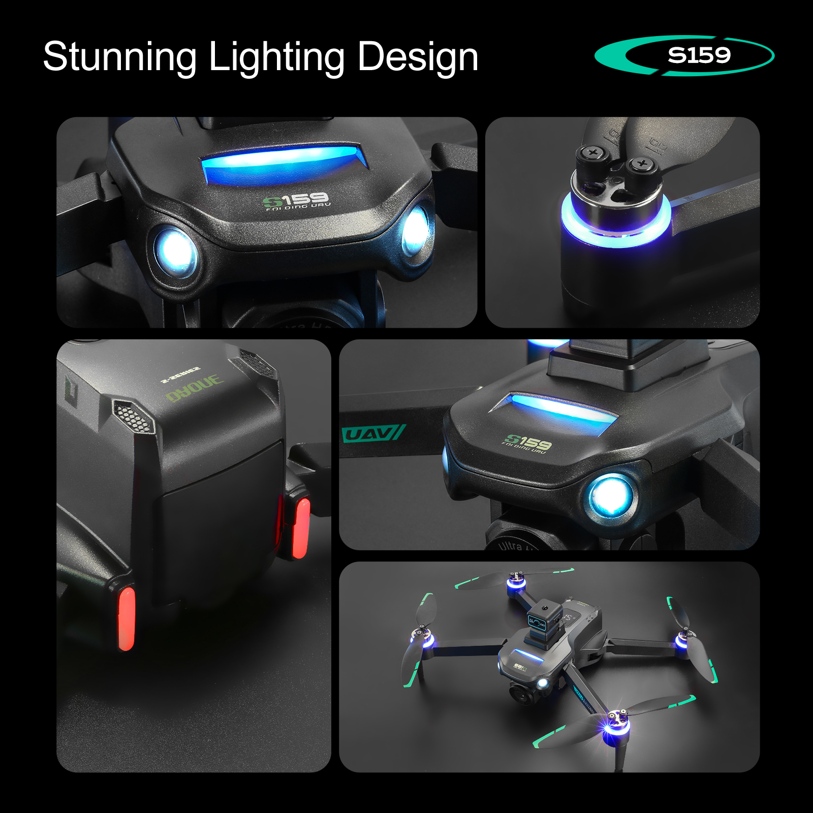 S159 GPS Drone 4K Profesional  - Drone Gps Mount บทวิจารณ์และราคา