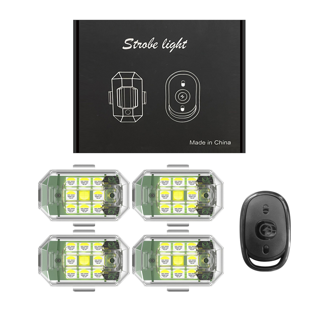 1/2/4pcs Wireless LED Drone St - Drone Led Light บทวิจารณ์และราคา