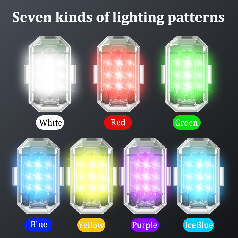 1/2/4pcs Wireless LED Drone St - Drone Led Light บทวิจารณ์และราคา