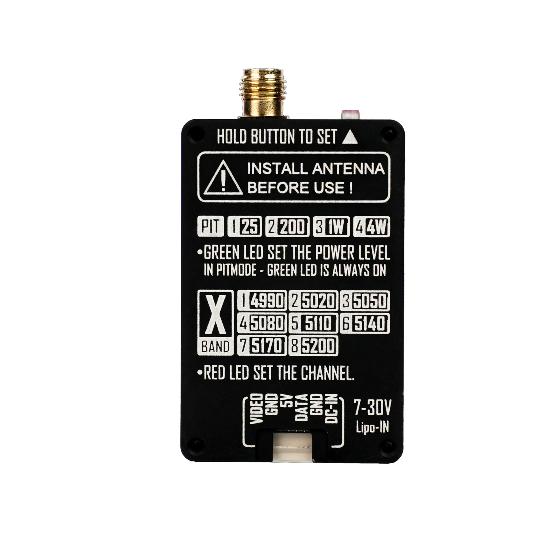 VTX RUSHFPV 4.9G 4W Video Tran - Drone Transmitter บทวิจารณ์และราคา